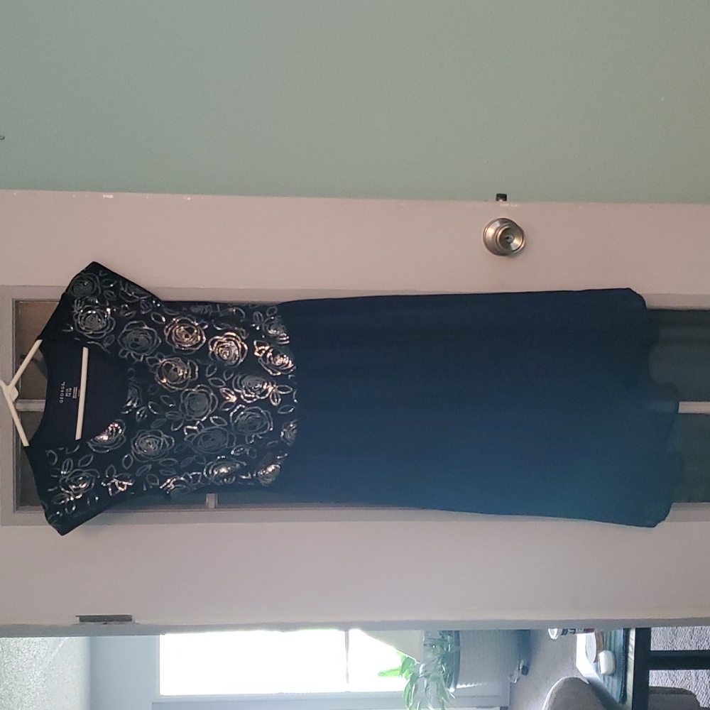 Blue dress